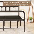Full/Queen/King Size Bed Frame with Headboard Under Bed