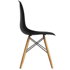 Set of 2 Modern Dining Side Chair Home Office w/ Wood - See Details