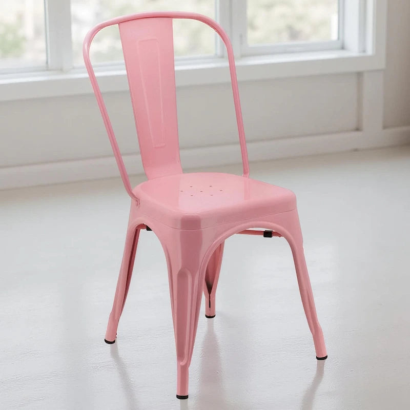 Industrial Restaurant Cafe Style Armless Chair BULK DEAL (Set of 10)