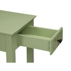 Space Saving Rectangular 23 Wooden Side End Table with Two Storage Shelve and One Drawer for Living Room - 13L X 22W x 23H
