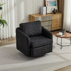 Chenille Upholstered Swivel Accent Chair for Living Room
