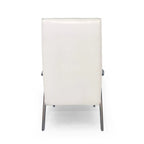 25.75 High Back Faux Leather Accent Chair