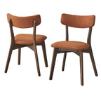 Lifestorey Cari Solid Wood Dining Chair (Set of 2)