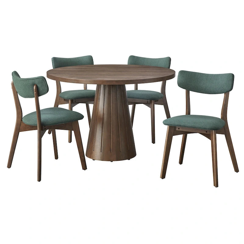 Lifestorey Cari Solid Wood Dining Chair (Set of 2)
