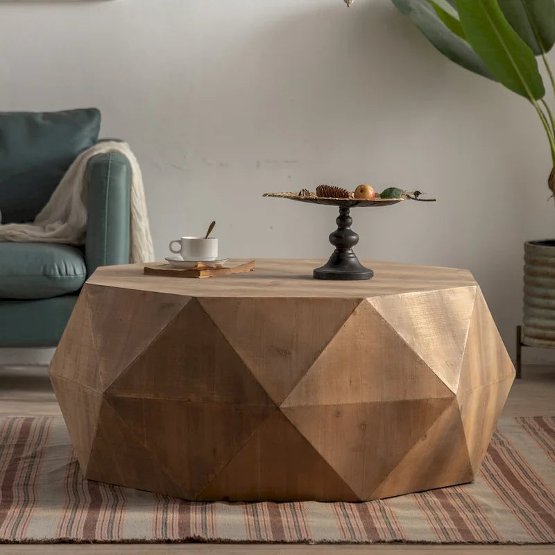Retro Fashion Style Coffee Table,Suitable for Living Room,Office,and Dining Room