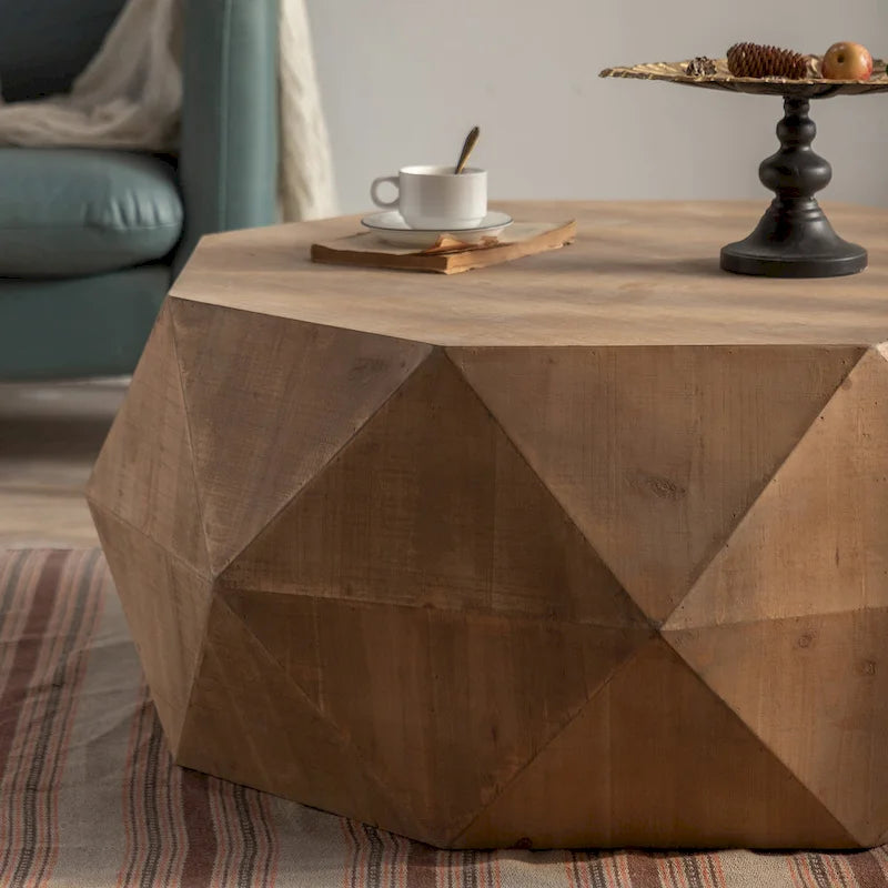 Retro Fashion Style Coffee Table,Suitable for Living Room,Office,and Dining Room