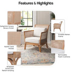 Rattan Accent Chair