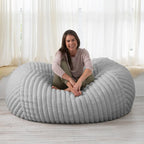 6 Foot Bean Bag, Loveseat, Sofa & Lounger - Mondo Fur