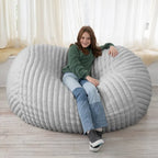 6 Foot Bean Bag, Loveseat, Sofa & Lounger - Mondo Fur