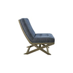 Sidewinder Casual Faux Leather Accent Chair