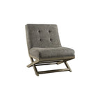 Sidewinder Casual Faux Leather Accent Chair