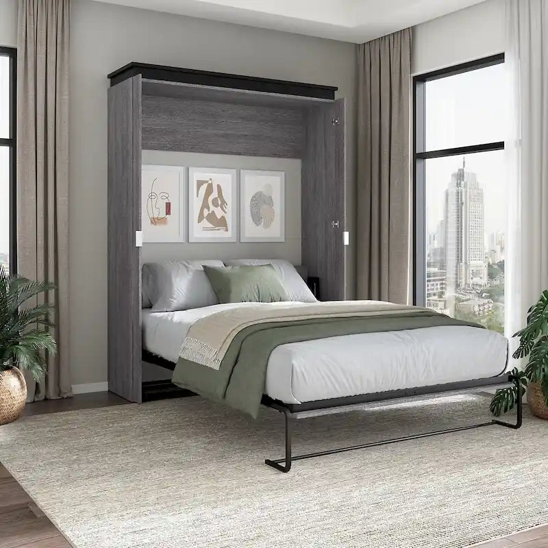 67W Queen Murphy Bed by Bestar