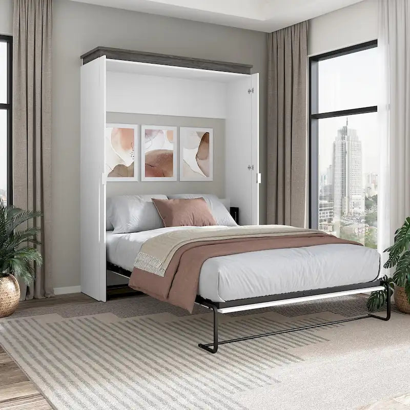 67W Queen Murphy Bed by Bestar