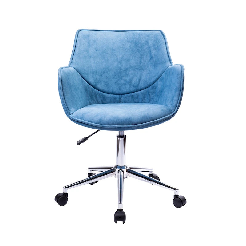 Xen Adjustable Office Chair, Microfiber, Chrome Base