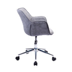 Xen Adjustable Office Chair, Microfiber, Chrome Base