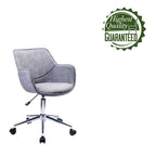 Xen Adjustable Office Chair, Microfiber, Chrome Base
