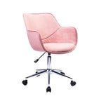 Xen Adjustable Office Chair, Microfiber, Chrome Base