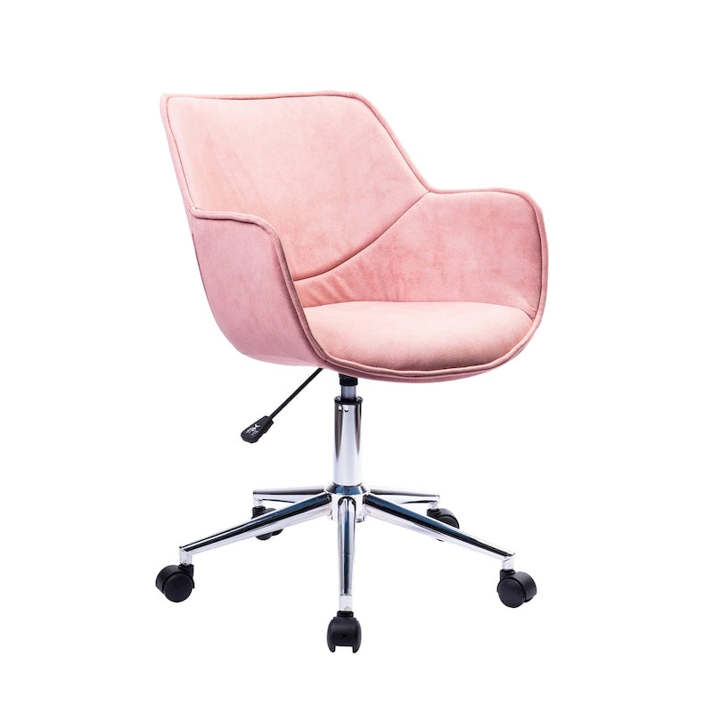 Xen Adjustable Office Chair, Microfiber, Chrome Base