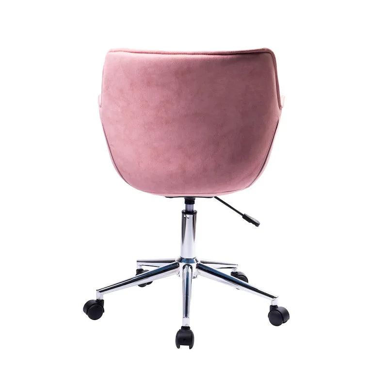 Xen Adjustable Office Chair, Microfiber, Chrome Base