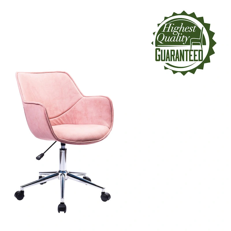 Xen Adjustable Office Chair, Microfiber, Chrome Base