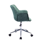 Xen Adjustable Office Chair, Microfiber, Chrome Base