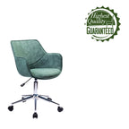 Xen Adjustable Office Chair, Microfiber, Chrome Base