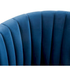 Swivel Channel Tufted Barrel Chair - 28 W x 31 L x 30 H - 28Wx31Dx30H