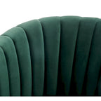 Swivel Channel Tufted Barrel Chair - 28 W x 31 L x 30 H - 28Wx31Dx30H