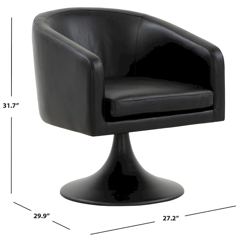 Pedestal Chair - 27.6 W x 29.7 L x 31.9 H - 27Wx30Dx32H