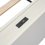 Twin Size Platform Bed Frame with USB Ports