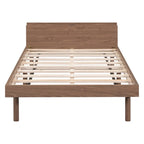 Twin Size Platform Bed Frame with USB Ports
