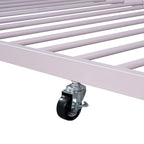 Full Size Metal Platform Bed with twin size trundle