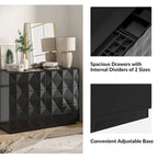 Modern 6-Drawer Dresser by HULALA HOME