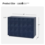 Modern 6-Drawer Dresser by HULALA HOME