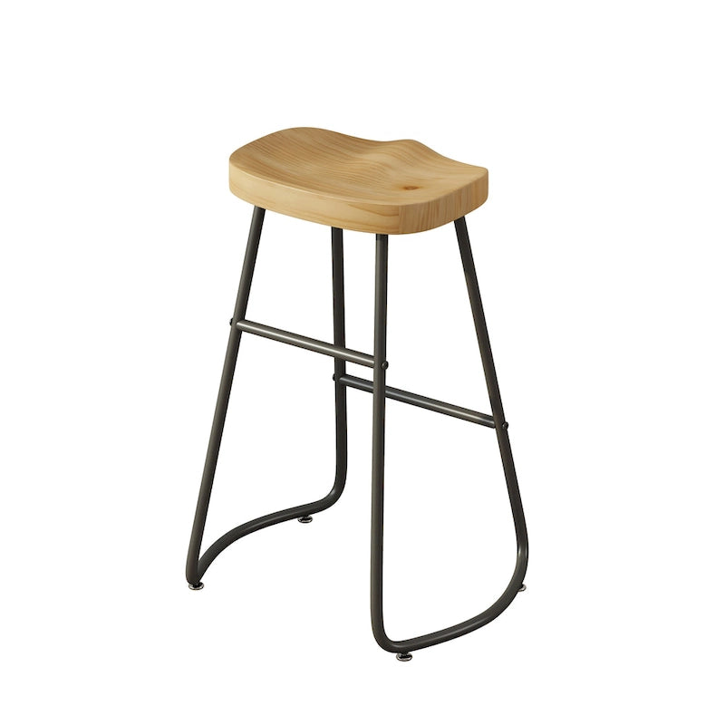 29.52 Stylish and Minimalist Bar Stools Set of 2, Counter Height Bar Stools, for Kitchen Island, Coffee Shop, Bar, Home Balcony