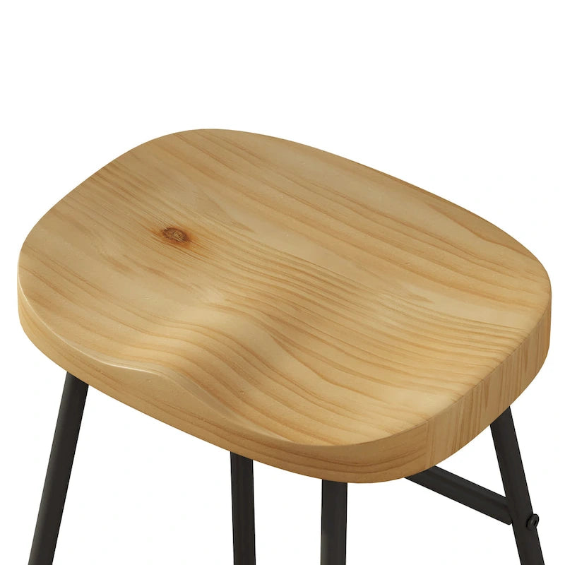 29.52 Stylish and Minimalist Bar Stools Set of 2, Counter Height Bar Stools, for Kitchen Island, Coffee Shop, Bar, Home Balcony